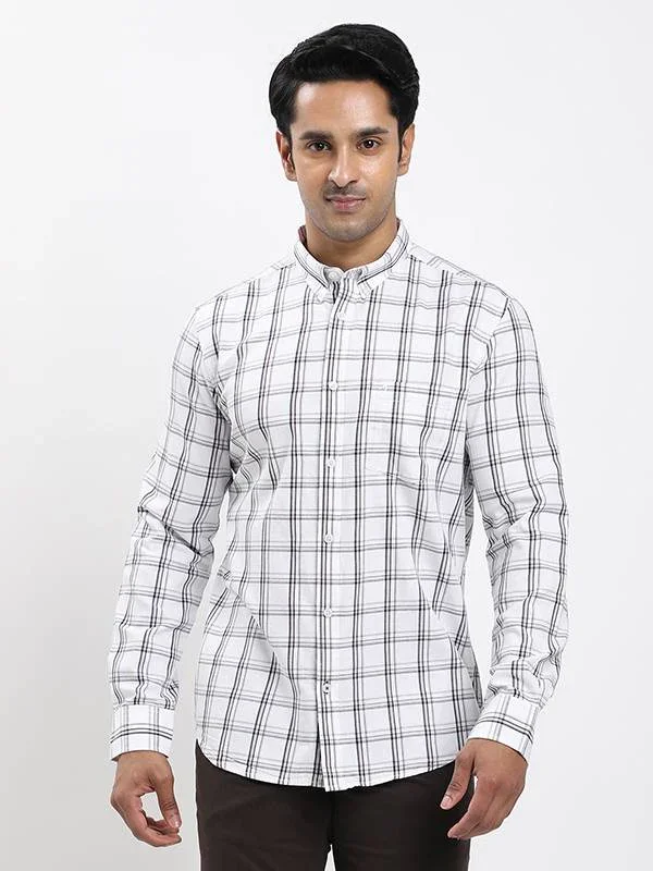 Fairtrade Men's Check Full Sleeves Cotton Shirt - Image 6
