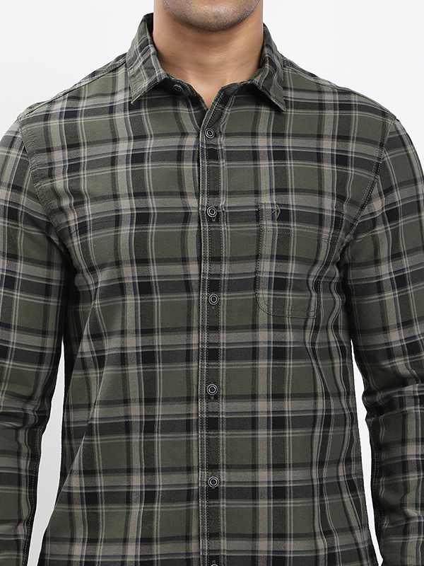 Fairtrade Men's Check Full Sleeves Cotton Shirt - Image 3