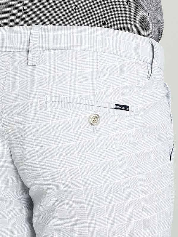 Men's Brooklyn Fit Cotton Blend Trousers - Image 3