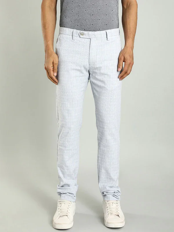 Men's Brooklyn Fit Cotton Blend Trousers - Image 4
