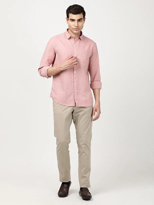 Men's Brooklyn Fit Cotton Blend Trousers - Image 4