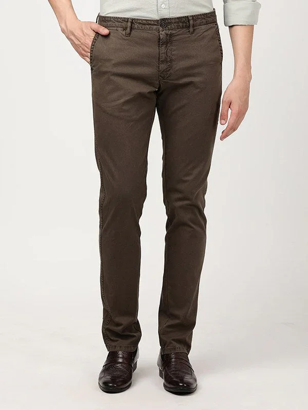 Men's Brooklyn Fit Cotton Blend Trousers - Image 6