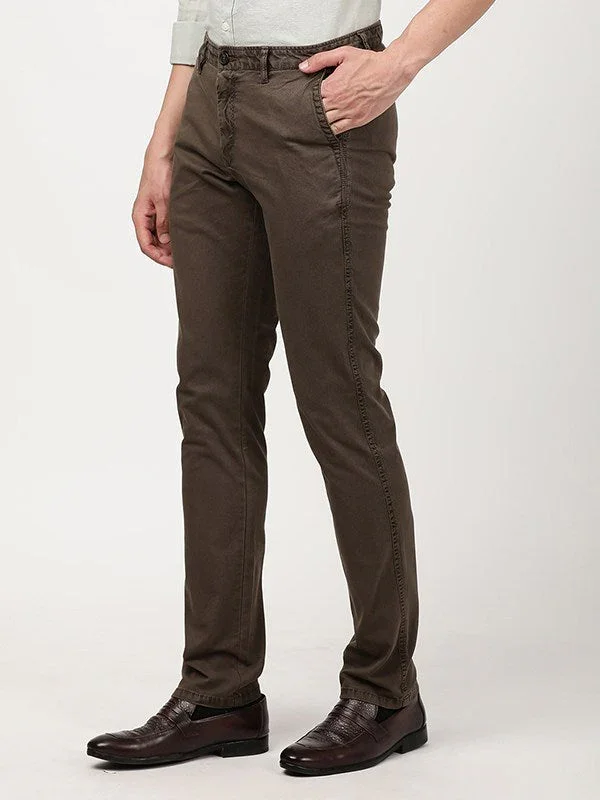 Men's Brooklyn Fit Cotton Blend Trousers - Image 7
