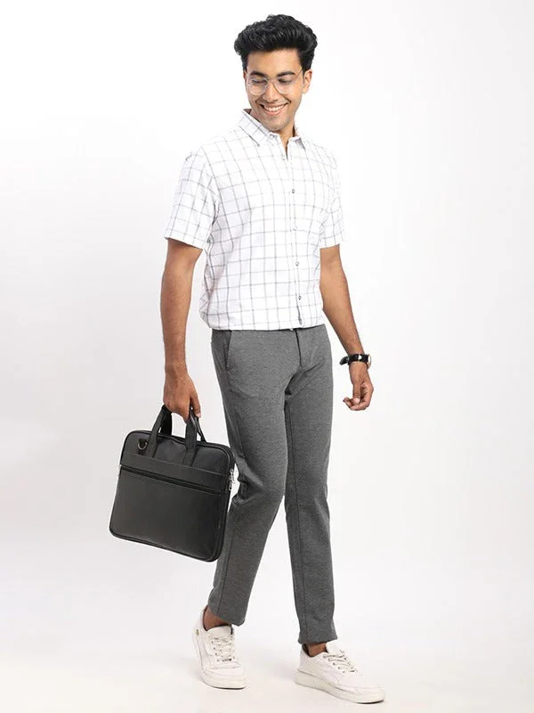 Men's Brooklyn Fit Cotton Blend Trousers - Image 10