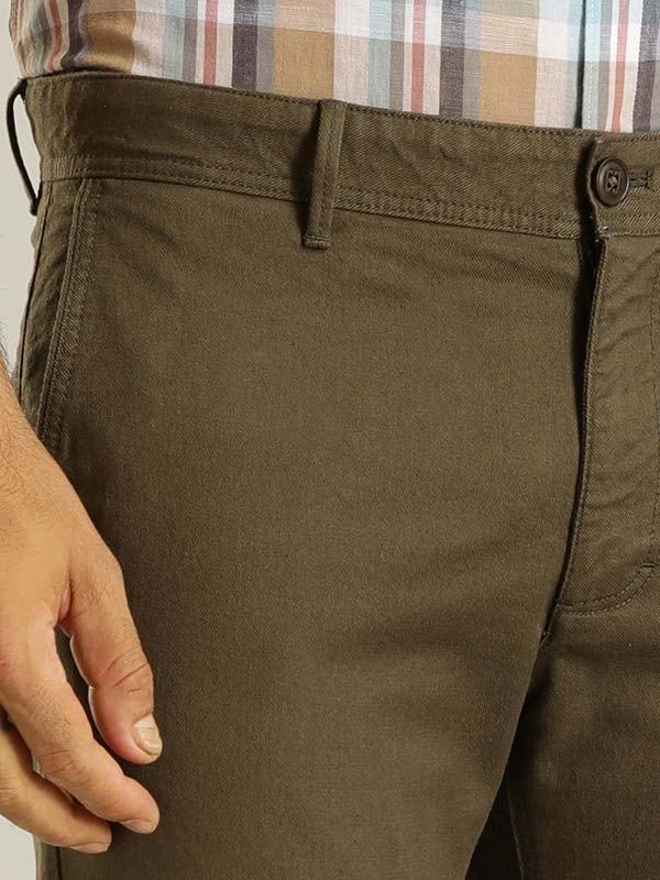 Men's Brooklyn Fit Cotton Stretch Trousers - Image 10