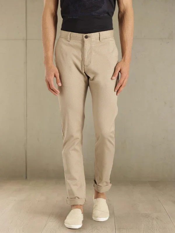 Men's Brooklyn Fit Cotton Stretch Trousers - Image 13