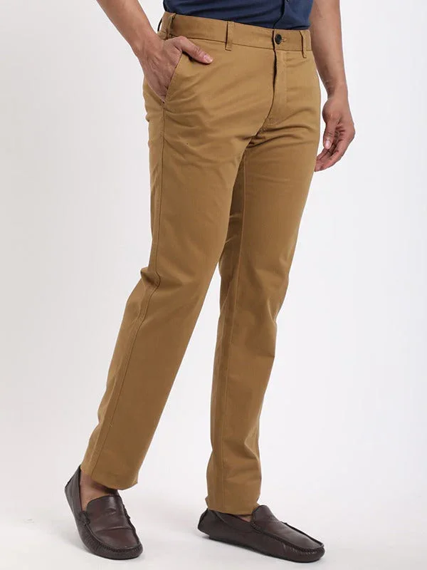 Men's Brooklyn Fit Cotton Stretch Trousers - Image 2