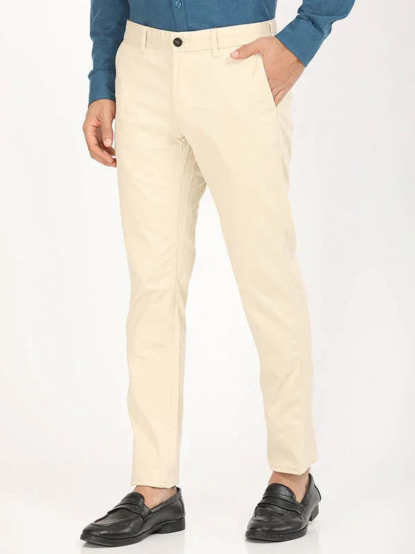 Men's Brooklyn Fit Cotton Stretch Trousers - Image 10