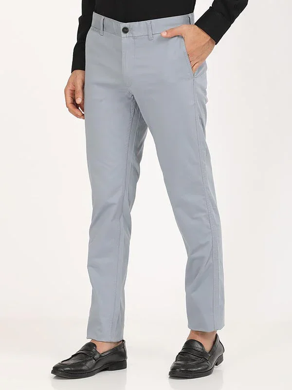 Men's Brooklyn Fit Cotton Stretch Trousers - Image 12