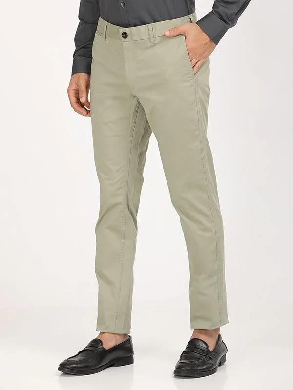 Men's Brooklyn Fit Cotton Stretch Trousers - Image 17