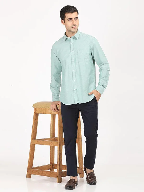 Men's Brooklyn Fit Cotton Stretch Trousers - Image 4