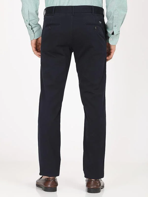 Men's Brooklyn Fit Cotton Stretch Trousers - Image 5