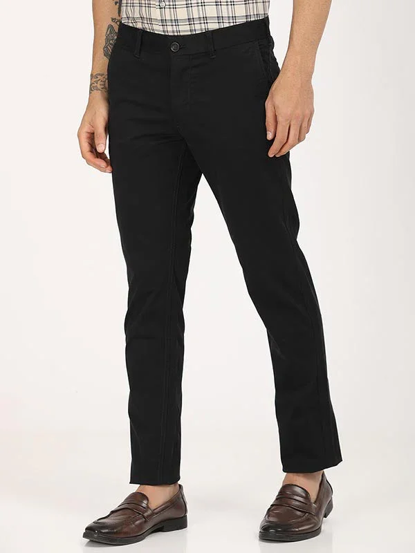 Men's Brooklyn Fit Cotton Stretch Trousers - Image 7
