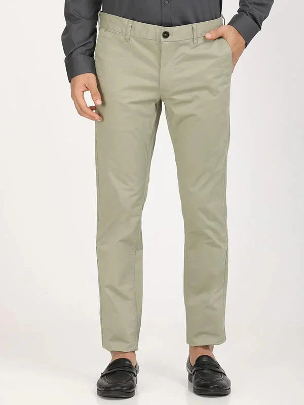 Men's Brooklyn Fit Cotton Stretch Trousers - Image 16