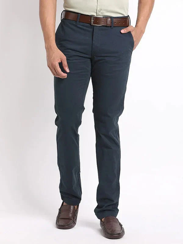 Men's Brooklyn Fit Cotton Stretch Trousers - Image 21