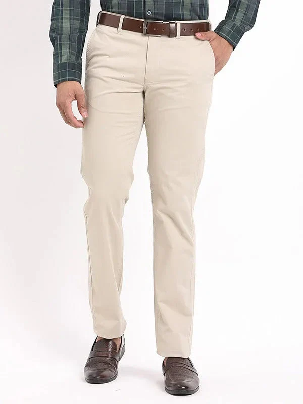 Men's Brooklyn Fit Cotton Stretch Trousers - Image 23