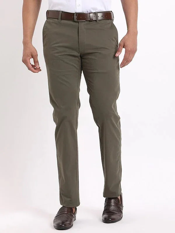 Men's Brooklyn Fit Cotton Stretch Trousers - Image 25