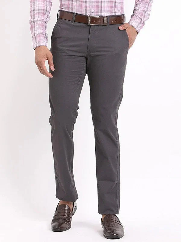 Men's Brooklyn Fit Cotton Stretch Trousers - Image 26