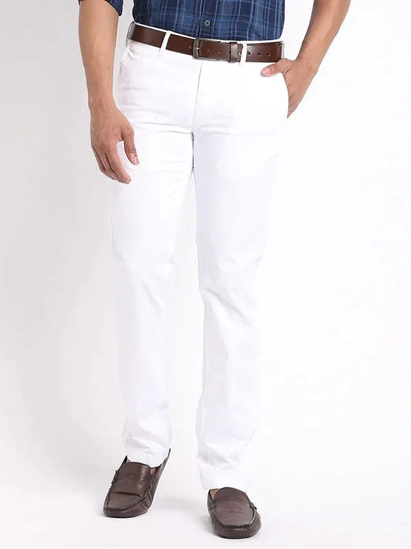Men's Brooklyn Fit Cotton Stretch Trousers - Image 28