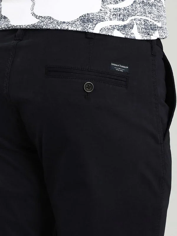 Men's Brooklyn Fit Cotton Stretch Trousers - Image 3