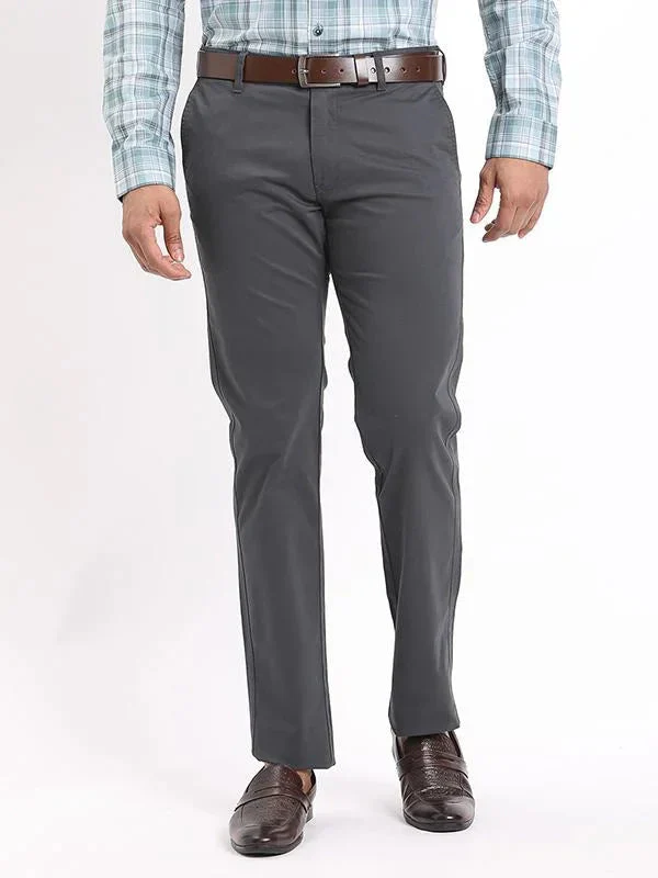 Men's Brooklyn Fit Cotton Stretch Trousers - Image 30
