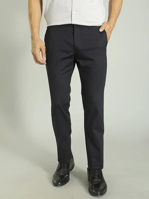 Men's Brooklyn Fit Cotton Stretch Trousers - Image 14
