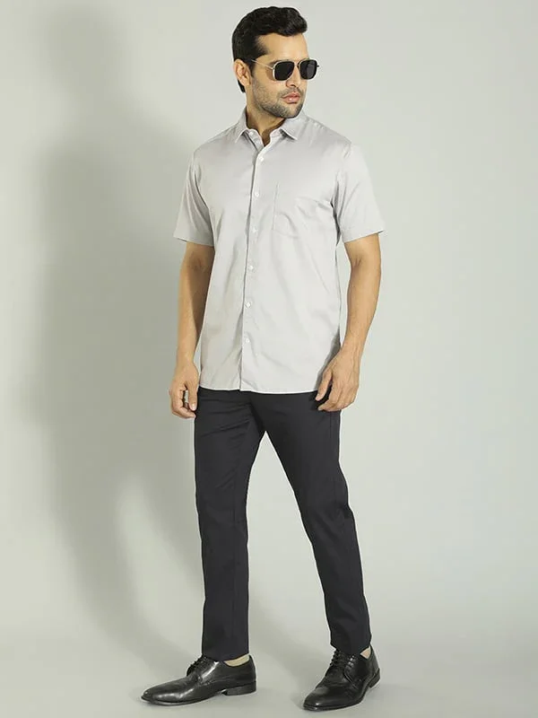 Men's Brooklyn Fit Cotton Stretch Trousers - Image 17