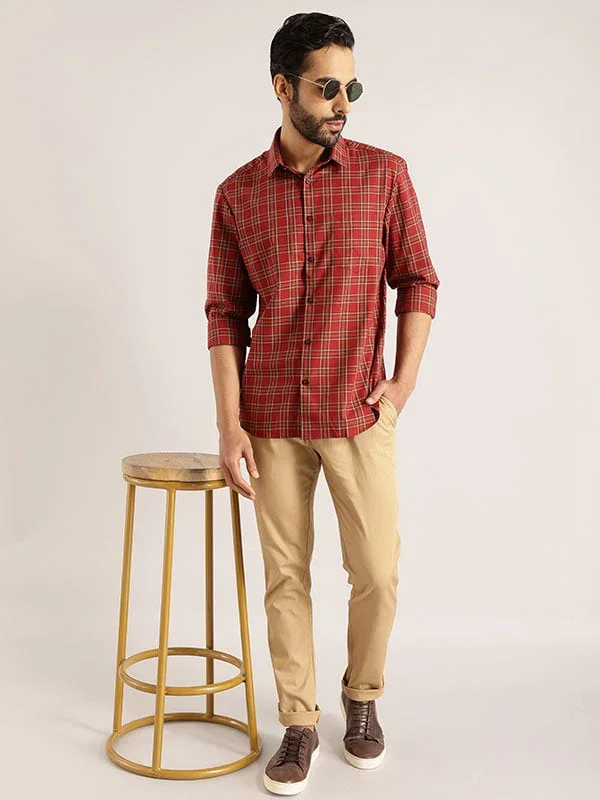 Men's Brooklyn Fit Cotton Stretch Trousers - Image 21