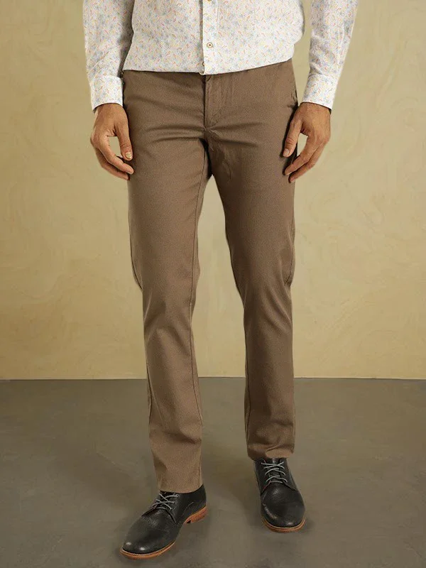 Men's Brooklyn Fit Cotton Stretch Trousers - Image 22