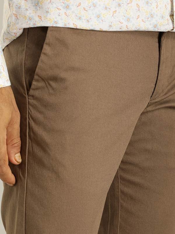 Men's Brooklyn Fit Cotton Stretch Trousers - Image 23
