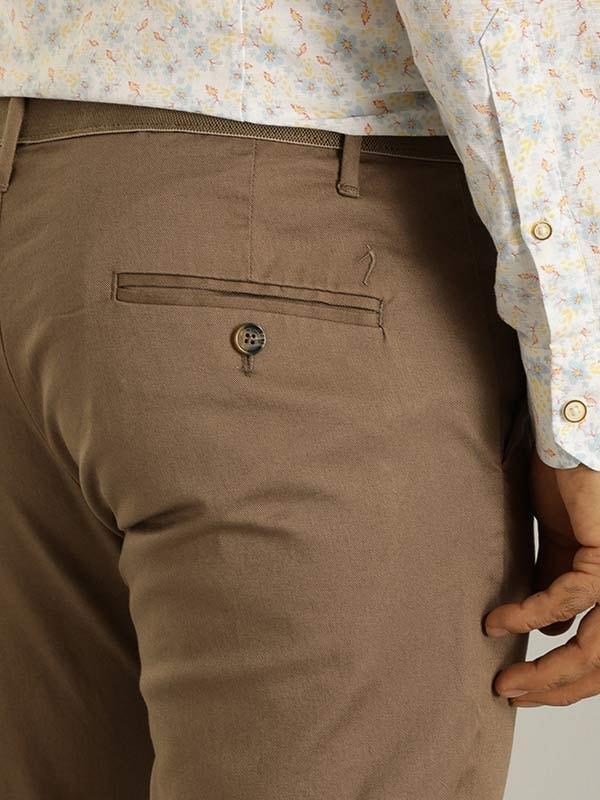 Men's Brooklyn Fit Cotton Stretch Trousers - Image 24