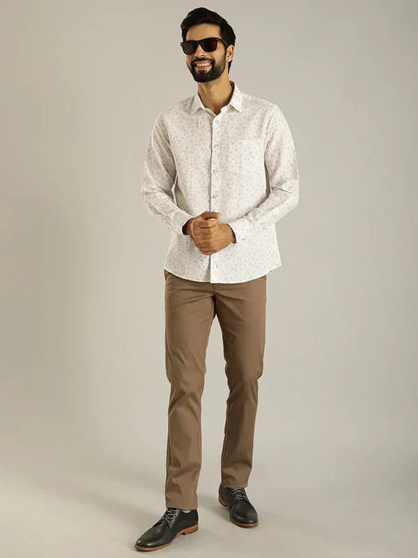 Men's Brooklyn Fit Cotton Stretch Trousers - Image 25