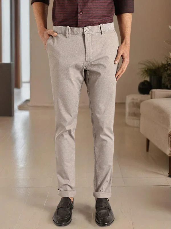Men's Brooklyn Fit Cotton Stretch Trousers - Image 26