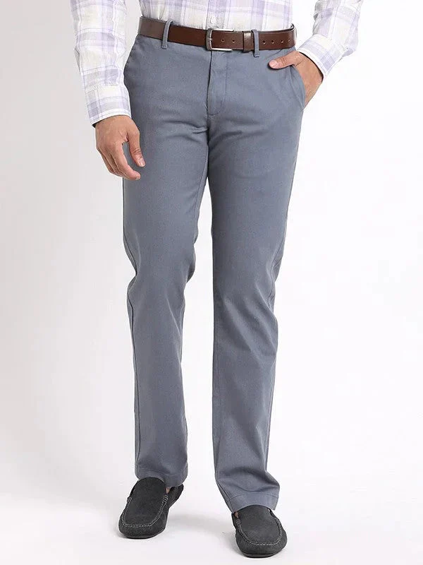 Men's Brooklyn Fit Cotton Stretch Trousers - Image 37