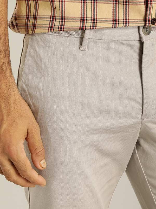 Men's Brooklyn Fit Cotton Stretch Trousers - Image 5