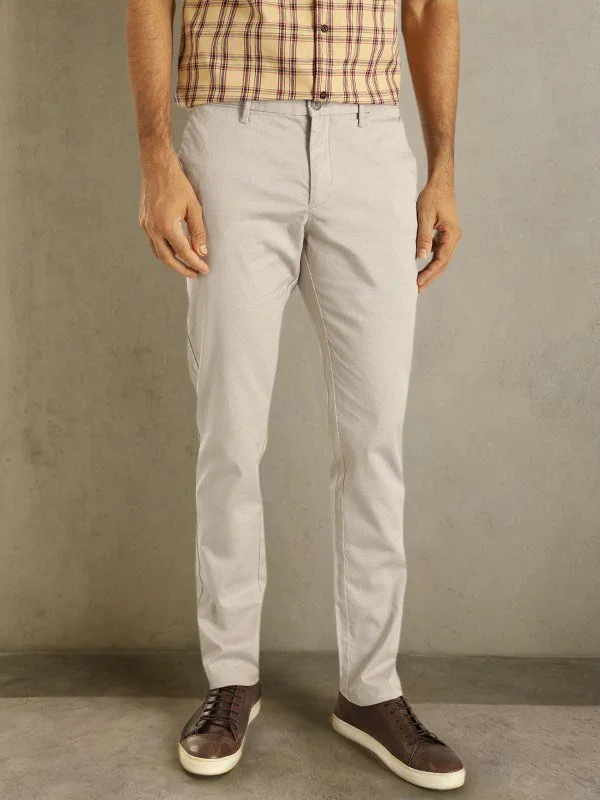 Men's Brooklyn Fit Cotton Stretch Trousers - Image 6