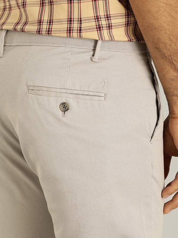 Men's Brooklyn Fit Cotton Stretch Trousers - Image 7