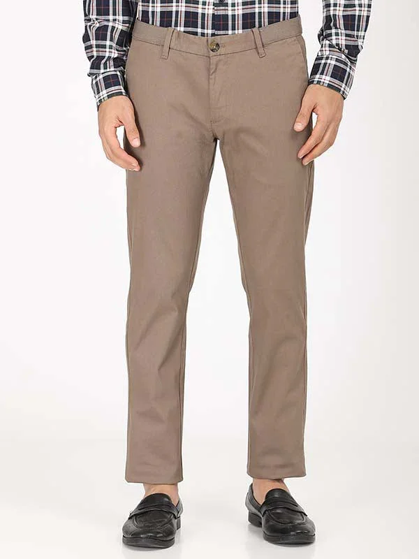 Men's Brooklyn Fit Cotton Stretch Trousers - Image 11