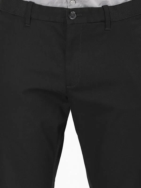 Men's Brooklyn Fit Cotton Stretch Trousers - Image 3