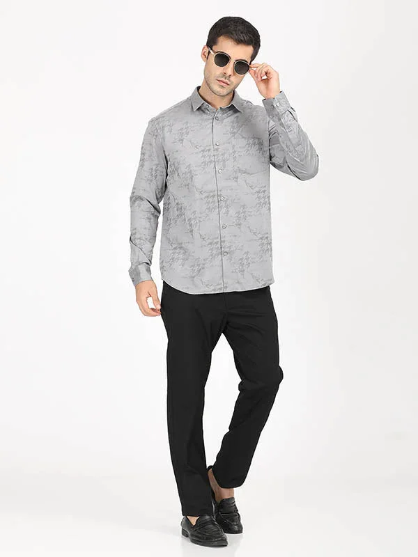Men's Brooklyn Fit Cotton Stretch Trousers - Image 4