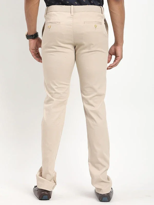 Men's Brooklyn Fit Cotton Stretch Trousers - Image 5