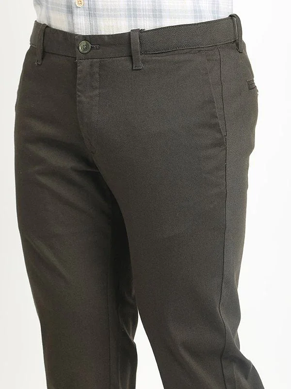 Men's Brooklyn Fit Cotton Stretch Trousers - Image 8