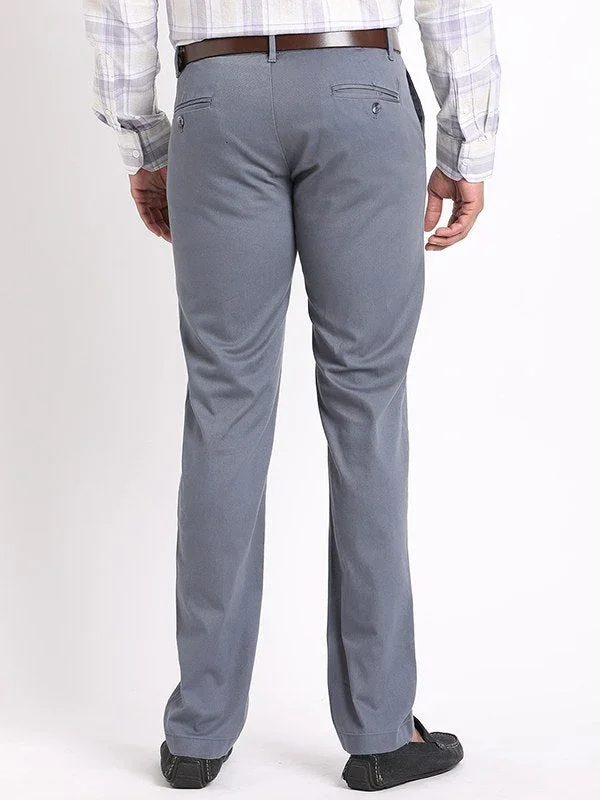 Men's Brooklyn Fit Cotton Stretch Trousers - Image 14