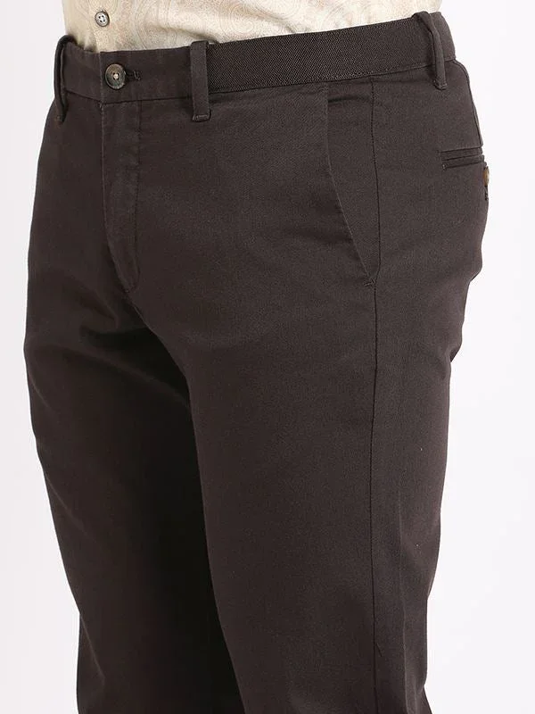 Men's Brooklyn Fit Cotton Stretch Trousers - Image 18