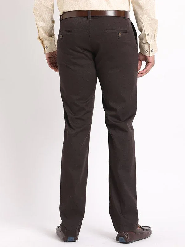 Men's Brooklyn Fit Cotton Stretch Trousers - Image 19