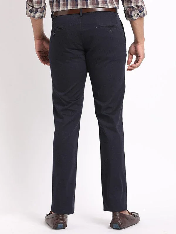 Men's Brooklyn Fit Cotton Stretch Trousers - Image 9