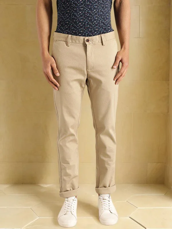 Men's Brooklyn Fit Cotton Stretch Trousers - Image 13