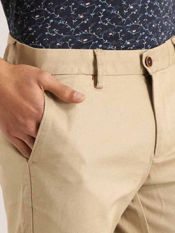 Men's Brooklyn Fit Cotton Stretch Trousers - Image 14