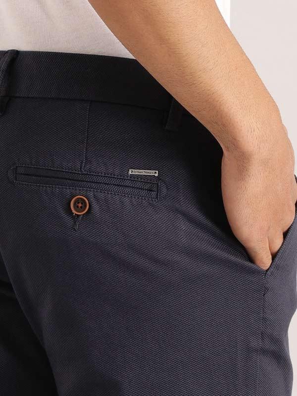 Men's Brooklyn Fit Cotton Stretch Trousers - Image 23