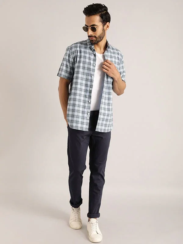 Men's Brooklyn Fit Cotton Stretch Trousers - Image 24